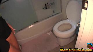 blonde milf rides two huge black cocks nonstop