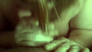 redhead milf sucks my balls gently and teasingly