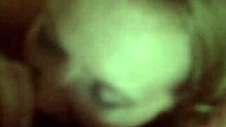 redhead milf sucks my balls gently and teasingly