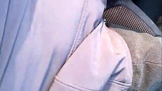 Damn, that BBW milf takes it deep outdoors doggystyle!