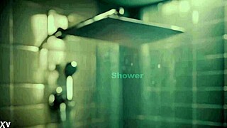 daddy, that fierce brunette needs a shower after her photoshoot, right?