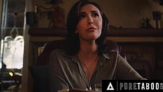 katrina colt tempts hubby by eating out therapist casey calvert's pussy