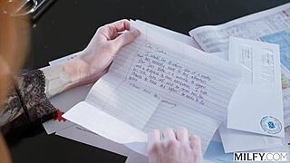 Sophia Locke Redhead Milf Spit-Roasted By Two Massive BBCS Interracial