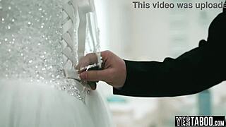 Big Ass MILF Bride Fucks Ex's Huge Cock Pre-Wedding!