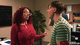 Horny Big Tits Milf Teacher Takes Brutal Anal Double Penetration Pounding