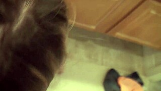 milf mommy in stockings heels fists gaping asshole deepthroat titty fuck