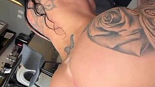 brazilian brunette milf bends over for producer's big cock doggy at casting pov