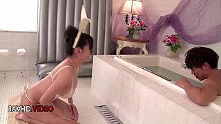 Big Tits Asian Miho Ichiki Craves Horny Tit Fuck Handjob