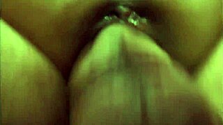 fucking this asian milf's tight shaved pussy doggystyle in fishnets