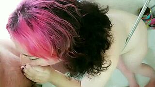 Brat oftheyear showers big tits cumshot fun