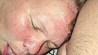 dirty talk while sucking that throbbing cock nice and slow