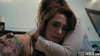 Big Tits Bi Milf Lures Curvy GF for BBC Threesome