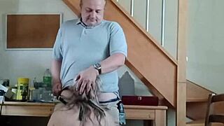2025 Esclave F's Bondage Striptease Blowjob Orgasm Humiliation