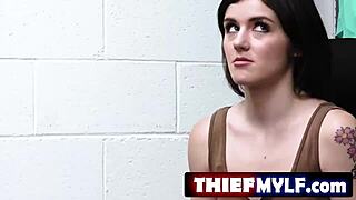 stepmom mckensie lee saves rosalyn sphinx from jovan jordan with sneaky office fuck