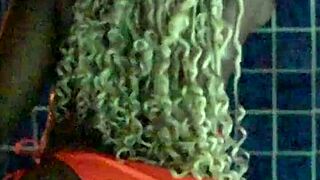 Curvy ebony milf pussy ripped quickie bbc couple fuck