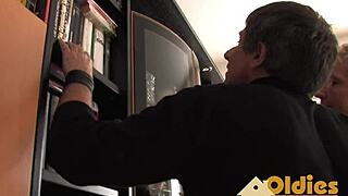 big granny tits bounce for boss amateur high definition mature fuck!