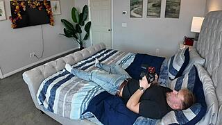 Busty Blonde Breezy Bri Takes Extra Dick Bent Over BTS!