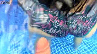 hey huge ass stranger at pool trade dildo for real cock pounding?