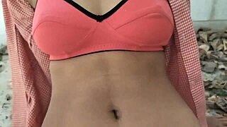 Desi schoolgirl's tight pussy wrecked dirty talk hindi cumshot!