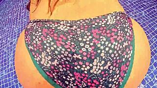 hey huge ass stranger at pool trade dildo for real cock pounding?