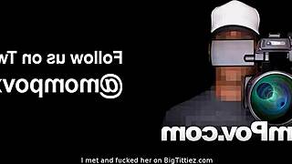 Petite Big Boobs Cougar Bitch Begs for Your Cock in Her Slutty Milf Pussy POV!