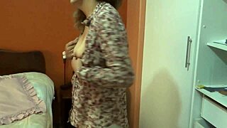Stepmom Flashes Big Tits to Friends Begs Jerk Off Session