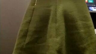 damn! big ass mature secretary flashes natural tits at work