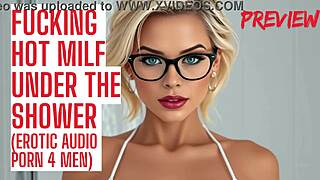 Milf fucks you hard in shower now