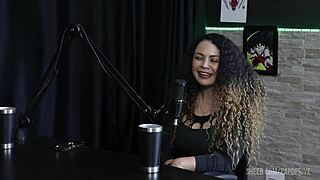 Watch Charlottye’s Sheer Red Lingerie Tease in Brazilian Casting Part 3