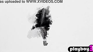 sexy milf model strips for morning coffee with cute small tits