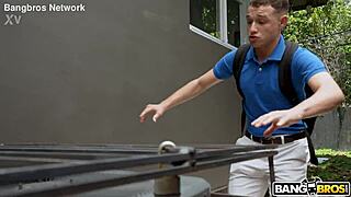 step mommy showers then bends for deepthroat and cumshot