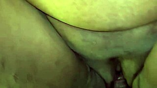 stroking pregnant wife fat pussy missionary creaming pov