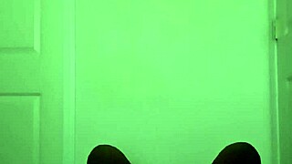 pausing my dance to explain favorite workout pose without glasses