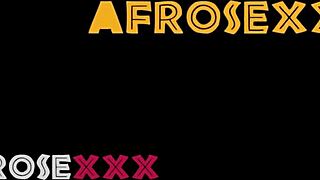 Light skinned babe sucks small black cock rough