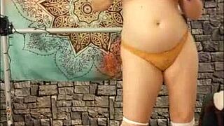 Hotwife Steffi Strips, Sucks, and Toys Her Cunt Wildly!