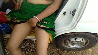 Cheating desi milf mommy shares wild outdoor car ride fuck on highway