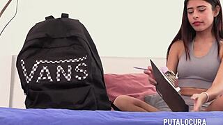 putalocura skinny teen mells blanco drilled by roommate