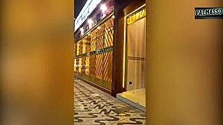 tricked busty mature paid debts for motel pounding fun