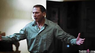 religious family surrenders to forbidden lust in sinful father-in-law teen milf threesome