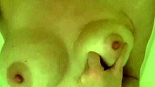 ever seen italian milf artemisia love's huge tits dripping wet in slow motion shower closeup?