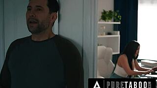 Bent over roommate Jennifer White fucked for rent?