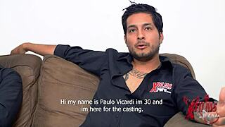 😏 golosa redhead latina milf tests two peruvian studs deepthroat cowgirl cumshots