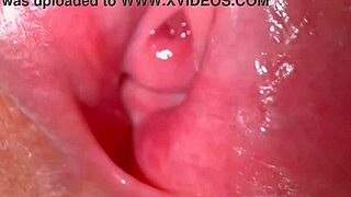 Amateur wife's shaved pussy 336 days post virginity loss