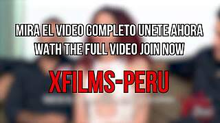 😏 golosa redhead latina milf tests two peruvian studs deepthroat cowgirl cumshots