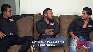 😏 golosa redhead latina milf tests two peruvian studs deepthroat cowgirl cumshots