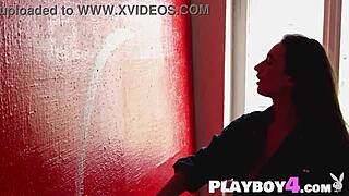 Petite All Natural Big Ass Brunette Milf Gloria Sol Strips Outdoor