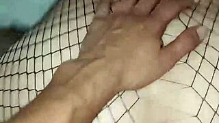 My Schoolgirl in Fishnets Begs for Bareback Creampie After Class