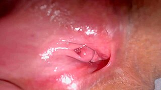 Amateur wife's shaved pussy 336 days post virginity loss