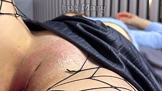 watch this milf pussy get fucked closeup then creampied dripping