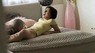 grandma your mouth feels amazing sucking my young cock deep